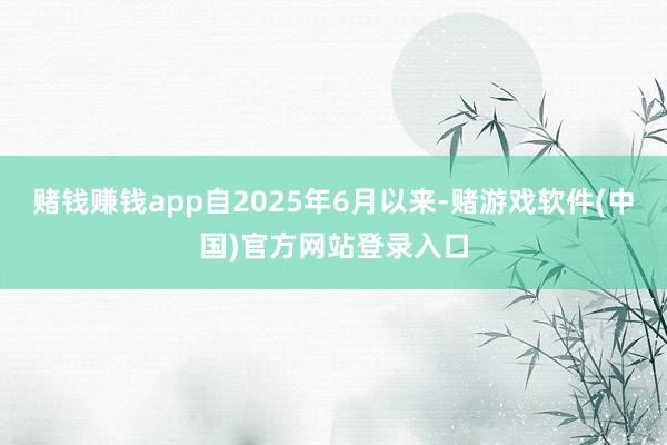 赌钱赚钱app自2025年6月以来-赌游戏软件(中国)官方网站登录入口